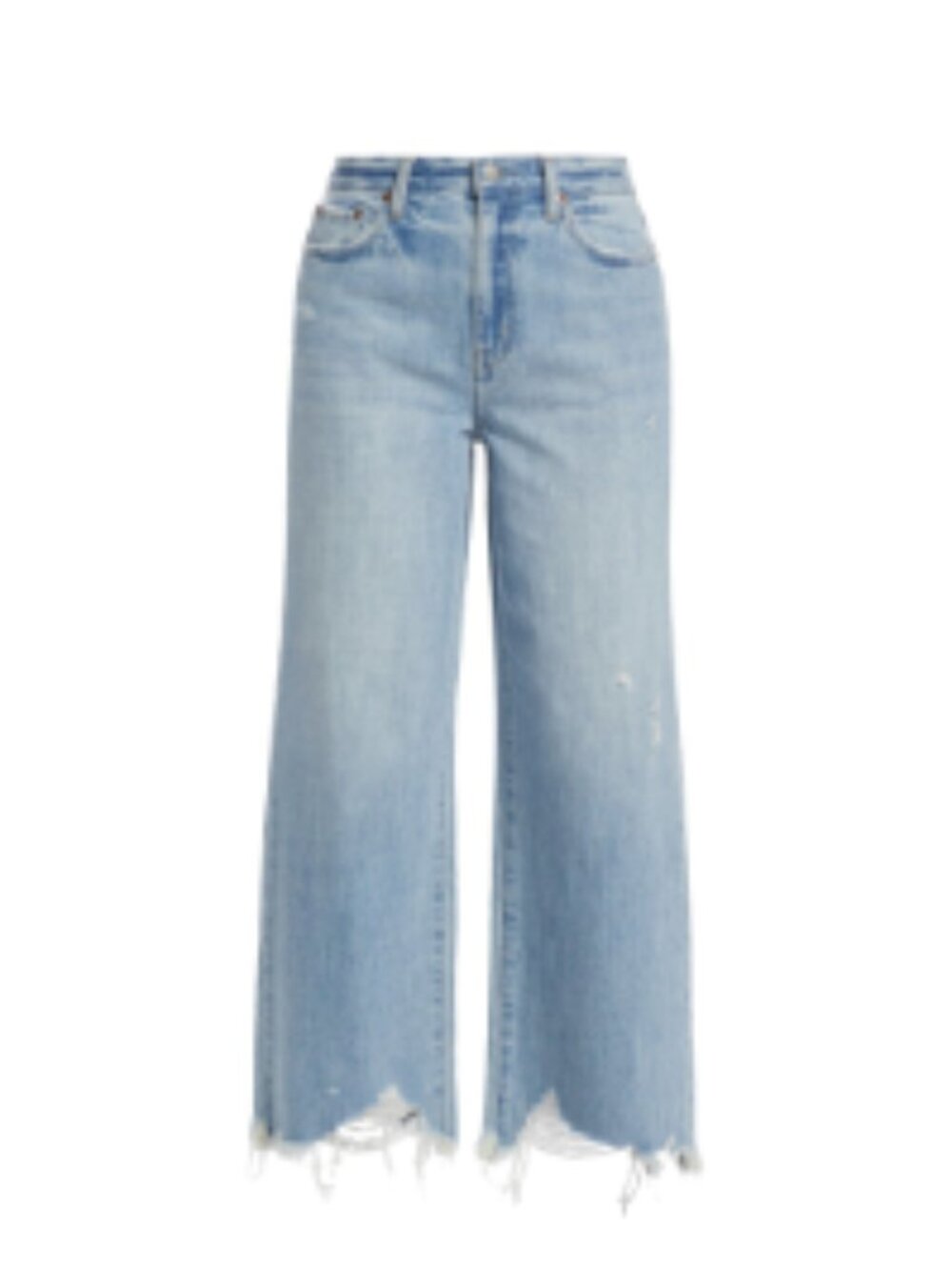 Pistola Loretta Wide-Leg Cropped Jeans
